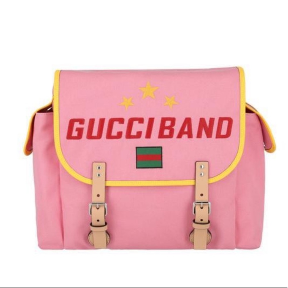 Gucci Kids Band Diaper Backpack New!!